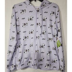 Snoopy easter egg hoodie girls Large
